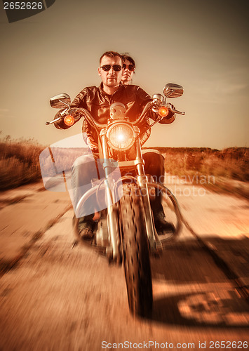 Image of Bikers on the road