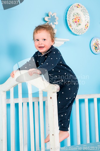 Image of Children on the bed