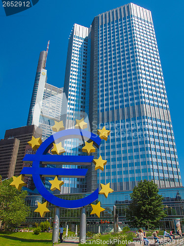 Image of European Central Bank in Frankfurt