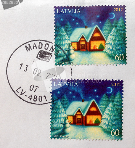 Image of Mail stamp