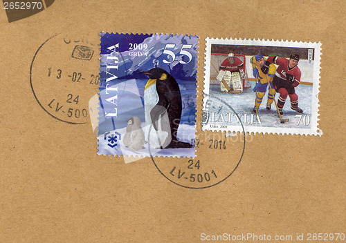 Image of Mail stamp