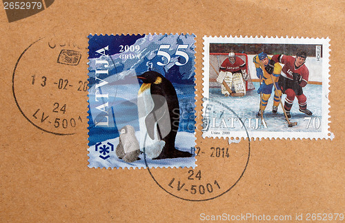 Image of Mail stamp