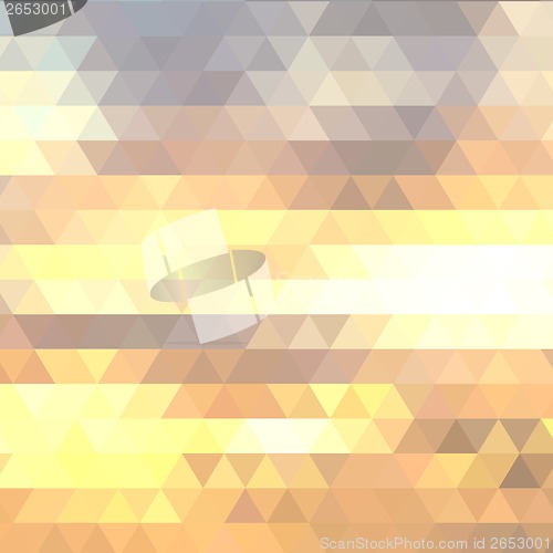 Image of Vector abstract background of the triangle