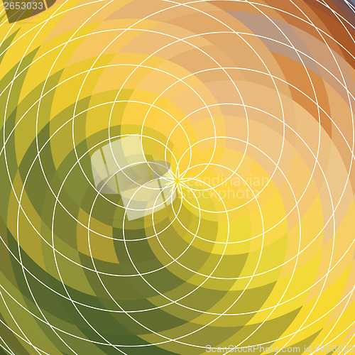 Image of Vector spiral background