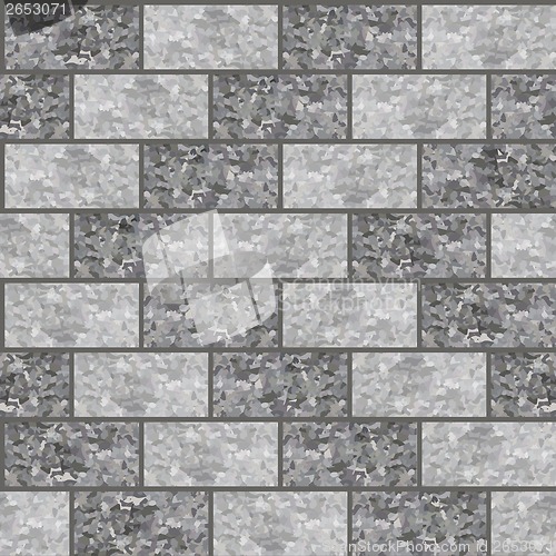 Image of seamless texture brick stone wall