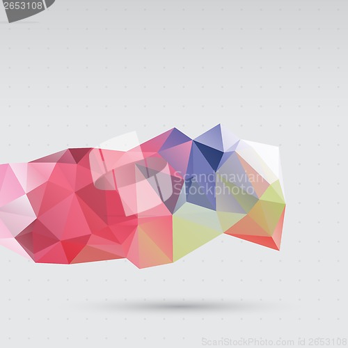 Image of Triangle pattern background