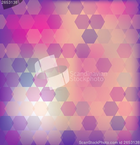 Image of Abstract background of the hexagons