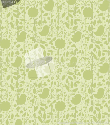 Image of neutral floral background. swirl and curve