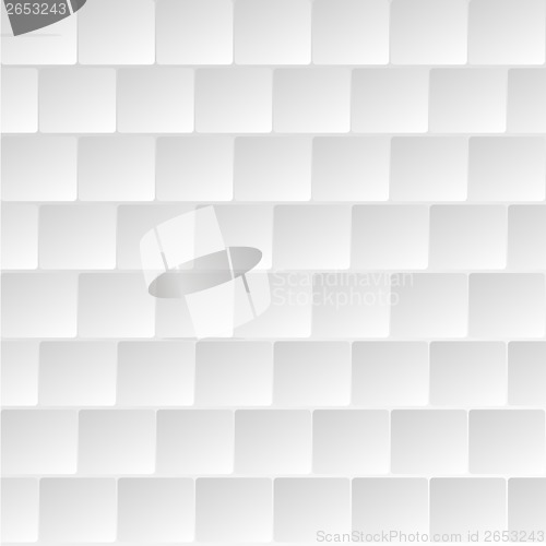 Image of white seamless geometric pattern with rectangle