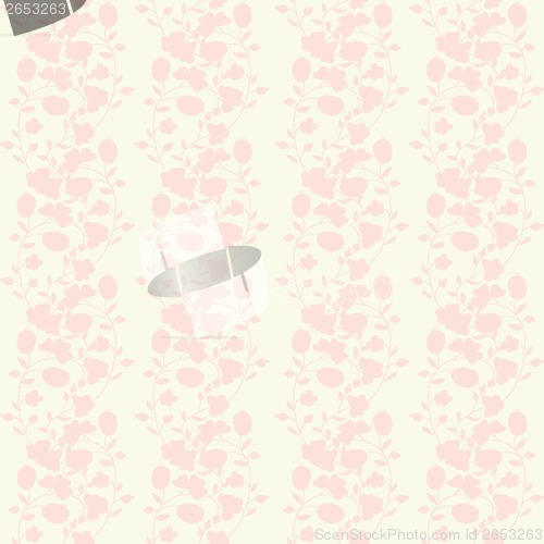 Image of neutral floral background. swirl and curve