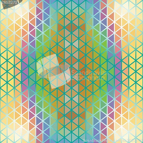 Image of Illusion dawn of triangles