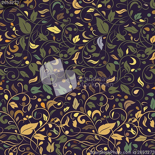 Image of seamless texture of a floral ornament