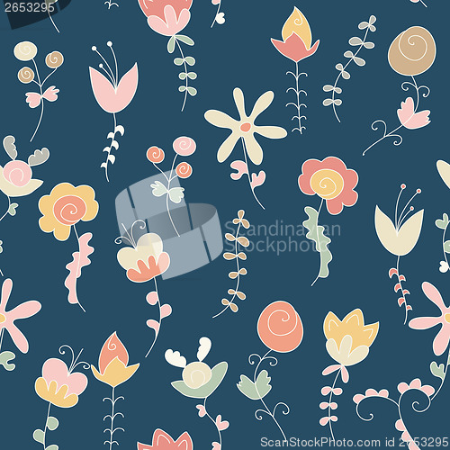 Image of background of flower and plant