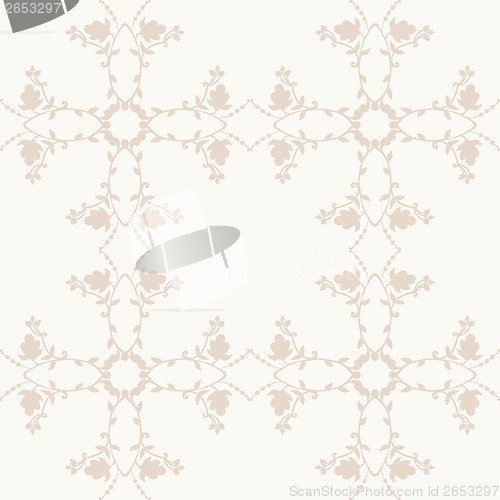 Image of neutral floral background. swirl and curve