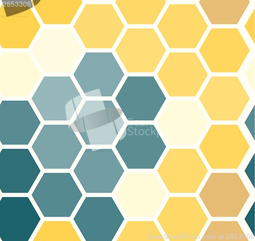 Image of Geometric background  hexagons