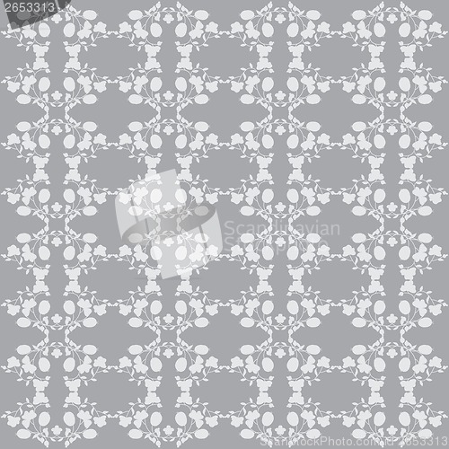 Image of neutral floral background. swirl and curve