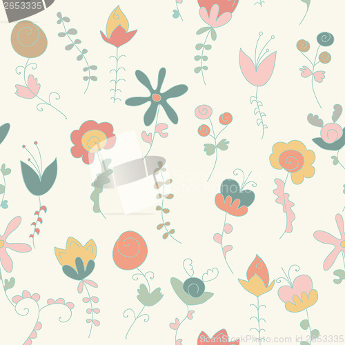 Image of background of flower and plant