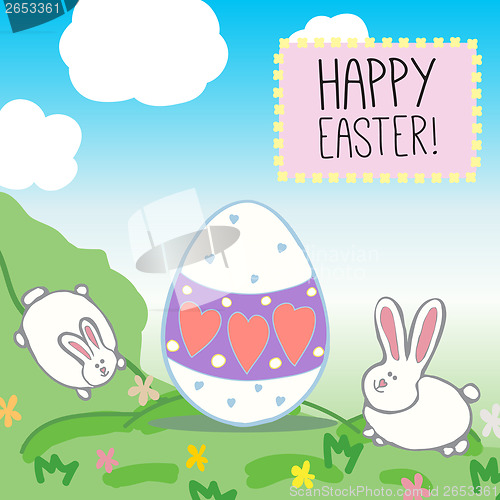 Image of Easter greeting card