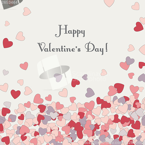 Image of greeting card  Valentine's day