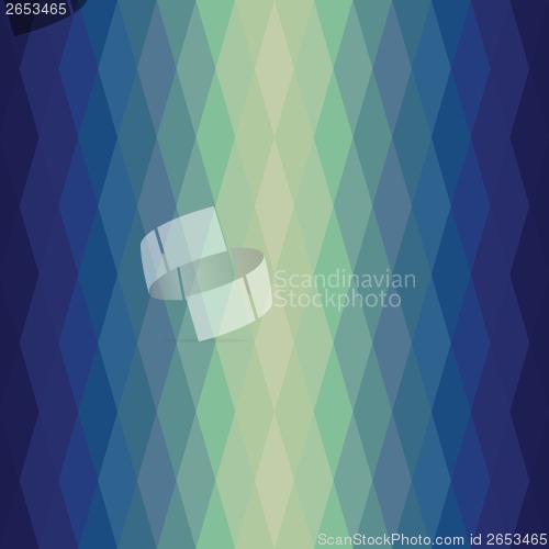 Image of seamless texture of triangles. glow effect