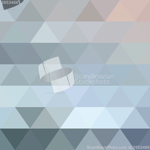 Image of Abstract geometric background of gray triangles