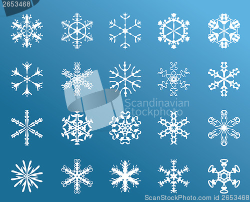 Image of Snowflakes Winter