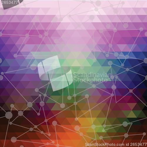 Image of Illusion dawn of triangles