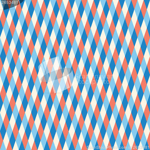 Image of seamless pattern of triangles