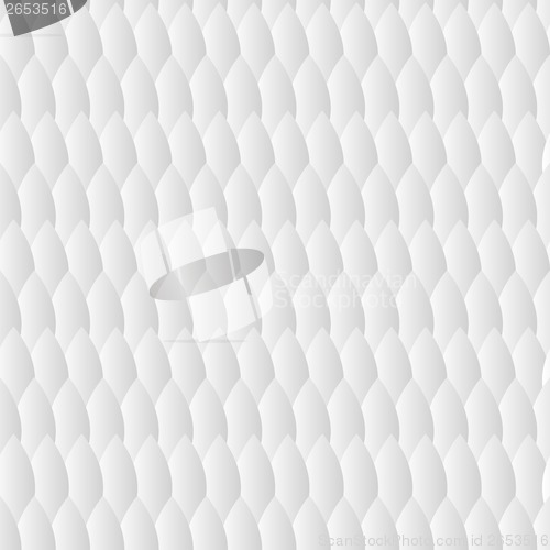 Image of white geometric pattern with triangle