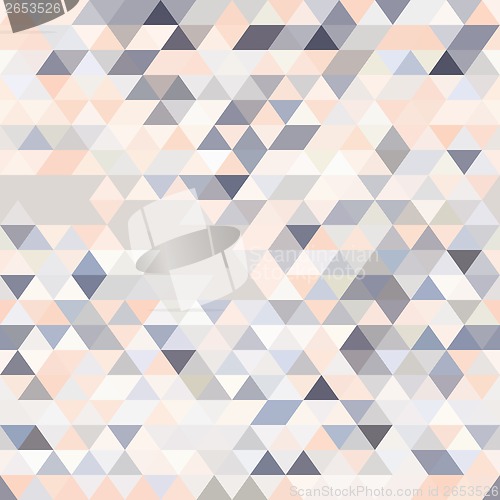 Image of geometric background of colored triangles