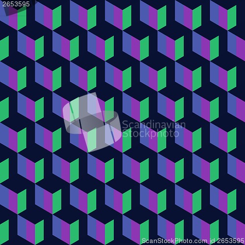 Image of blue graphic pattern