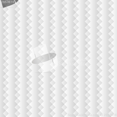 Image of white geometric pattern with zigzags