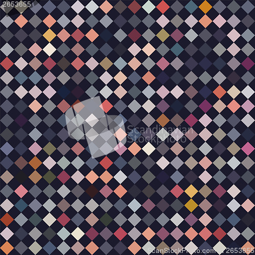 Image of seamless texture colored diamonds