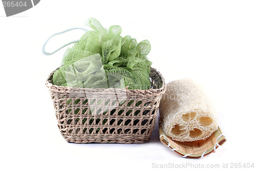 Image of Bath loofahs