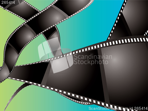 Image of film background float