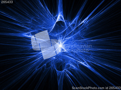 Image of Night explosion 3D fractal