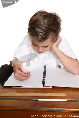 Image of Child doing schoolwork