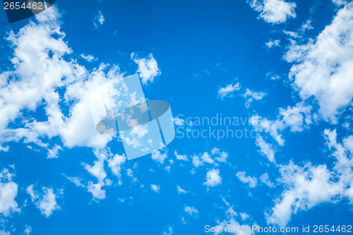 Image of blue sky