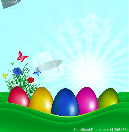 Image of Easter Color Eggs