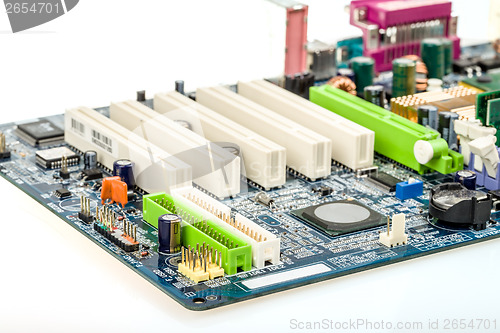 Image of computer motherboard