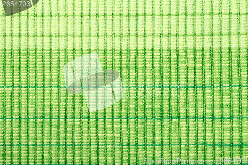 Image of green stripe fabric texture