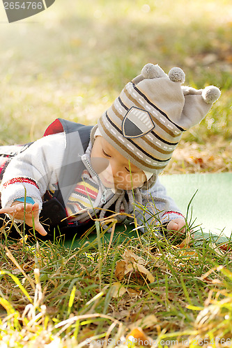 Image of Baby Outdoors