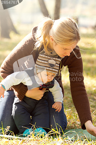 Image of Baby Outdoors