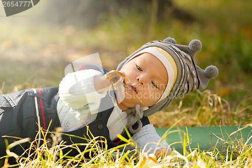 Image of Baby Outdoors