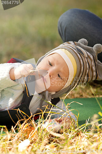 Image of Baby Outdoors