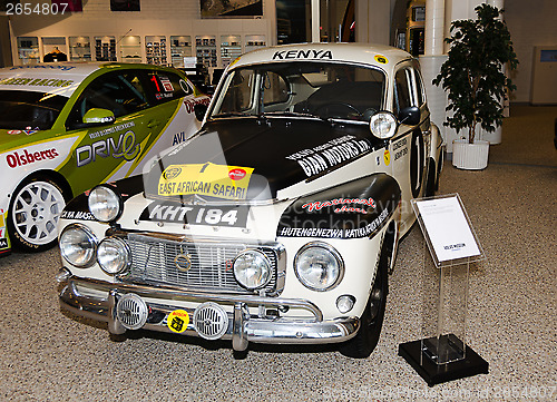 Image of Old rally car