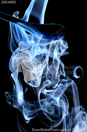 Image of Blue smoke