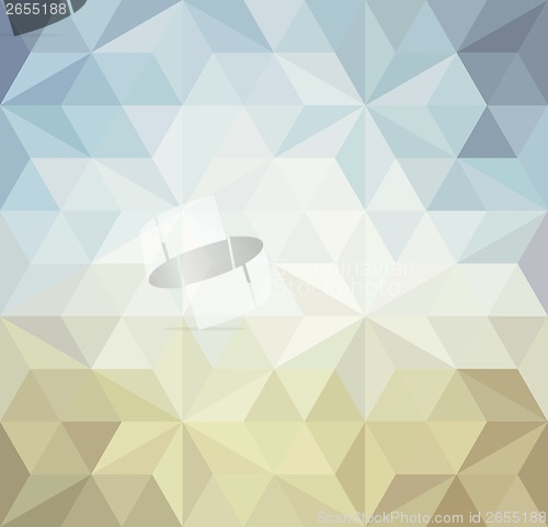 Image of Retro triangle background