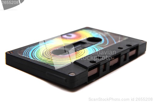 Image of old audio cassette 