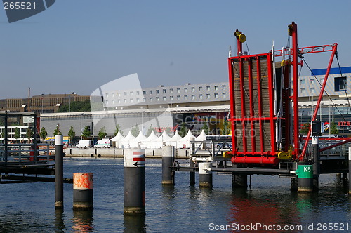 Image of Drawbridge in Kiel in Germany